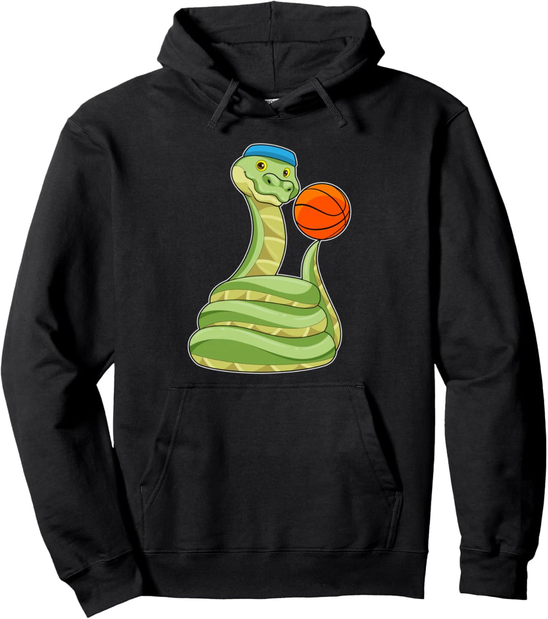Schlange Basketballspieler Basketball Sport Pullover Hoodie