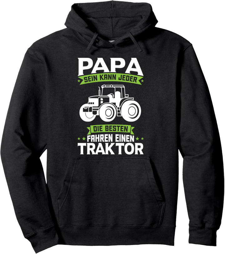 Traktor Papa Traktoren Landwirt Pullover Hoodie
