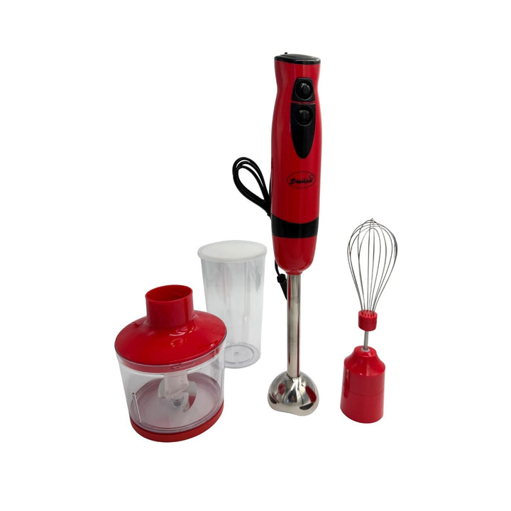 3 PAGEN® 4-in-1 Stabmixer Set BlendXpress – Spülmaschinenfest Aufsätze – Kompakte Masse und umfangre