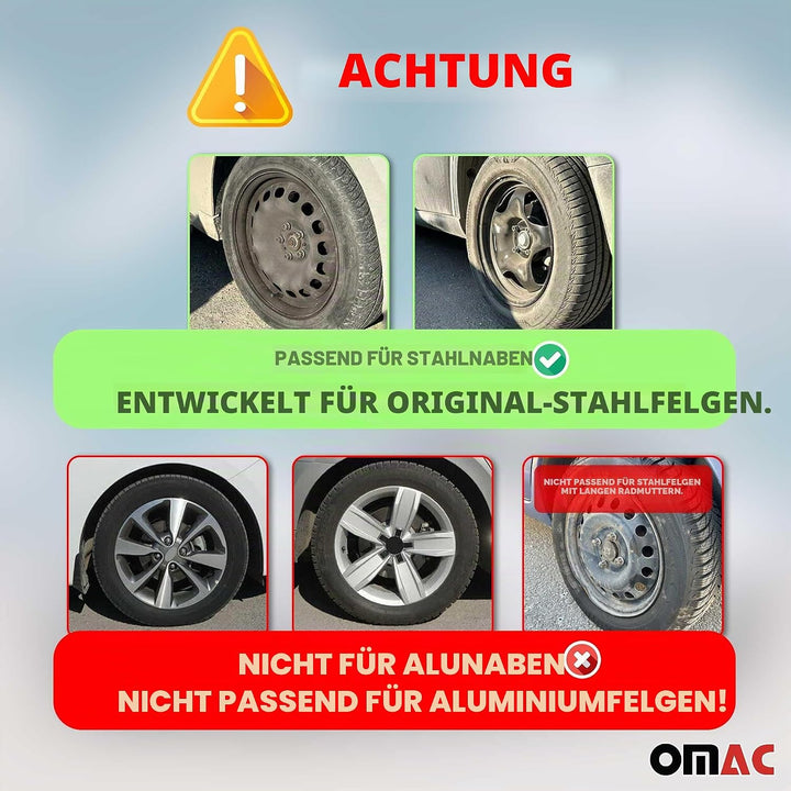 Sparco SPC1696BK Wheel Trims Rome Black, Set of 4, 16-Inch ROMA 16 zoll SCHWARZ, ROMA 16 zoll SCHWAR