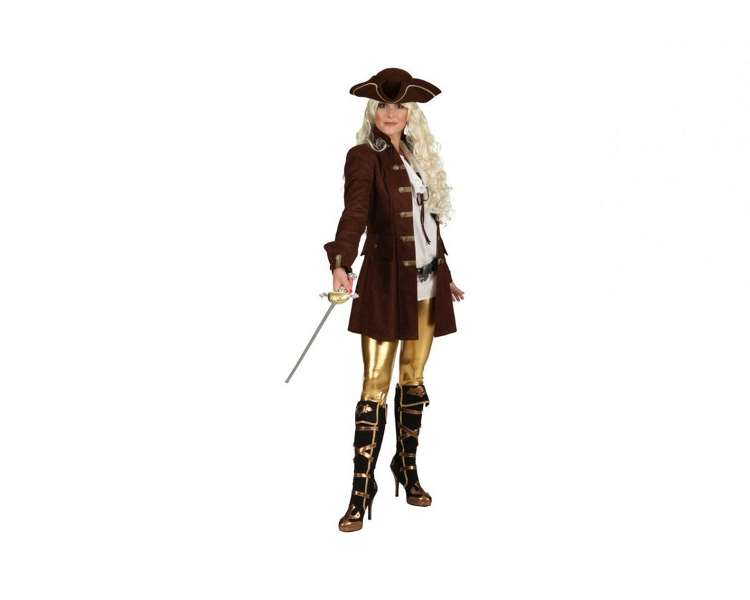 ORLOB Pirat de Luxe Pirat Pirat Pirat Jacke Piratenjacke Braun