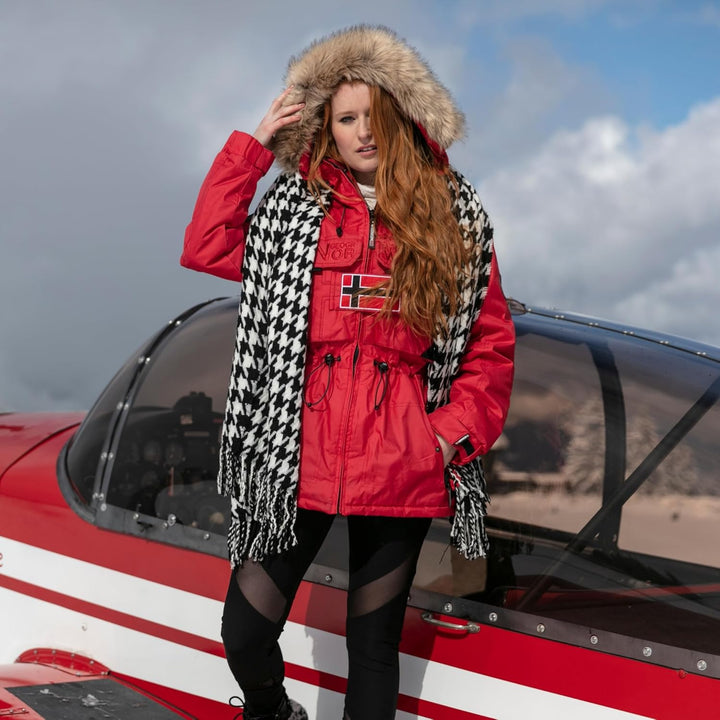 Geographical Norway Damen Bellaciao Jacke L Schwarz, L Schwarz