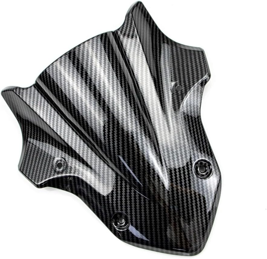 Kohlefaser-Windschutzscheibe, passend für Kawasaki Z900 2017 2018 2019
