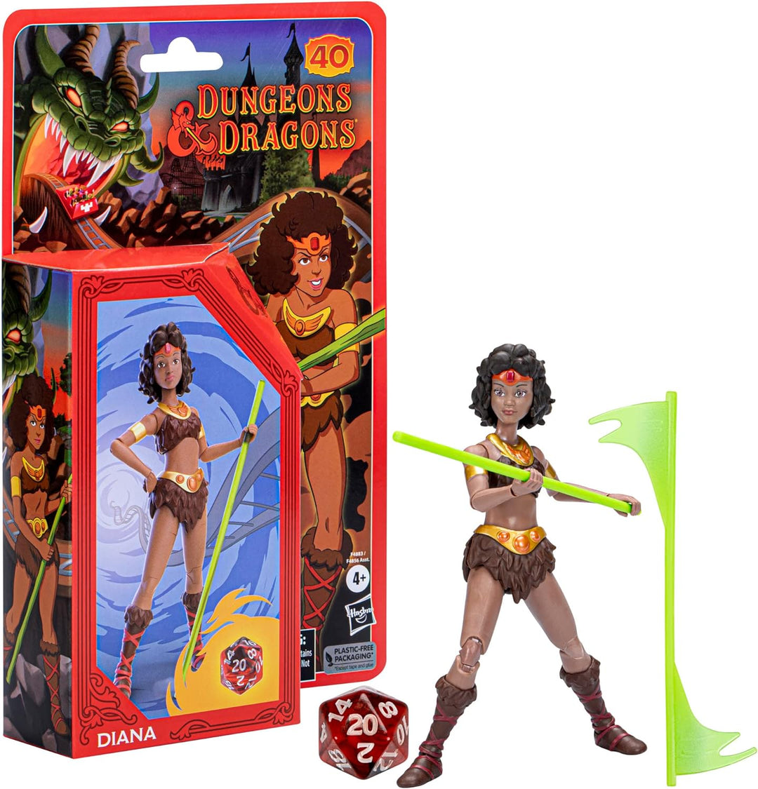 Dungeons &amp; Dragons Cartoon Classics, 15 cm D&amp;D Diana Akrobat, DIANA