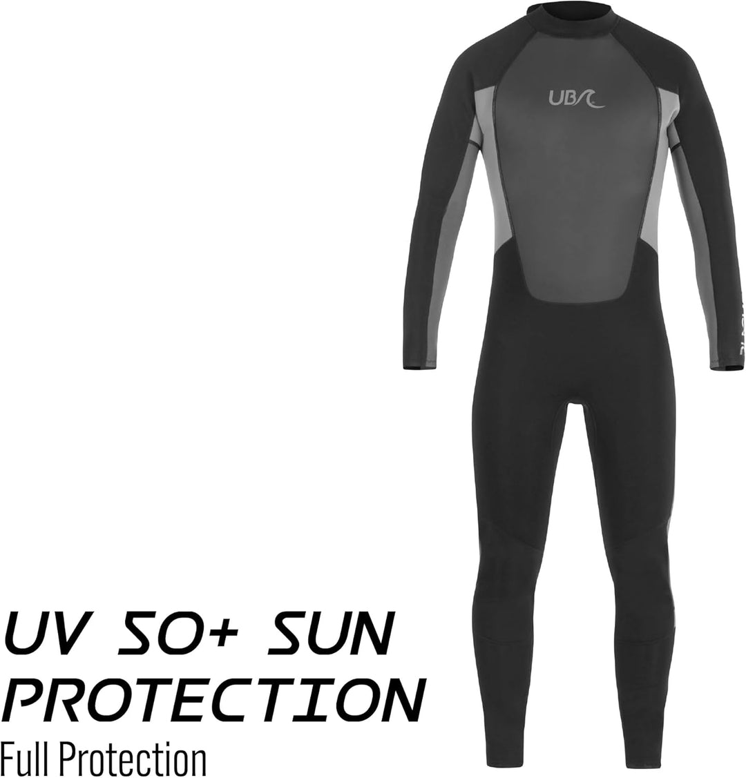 Urban Beach Herren Blacktip Neoprenanzug, Schwarz, XXL