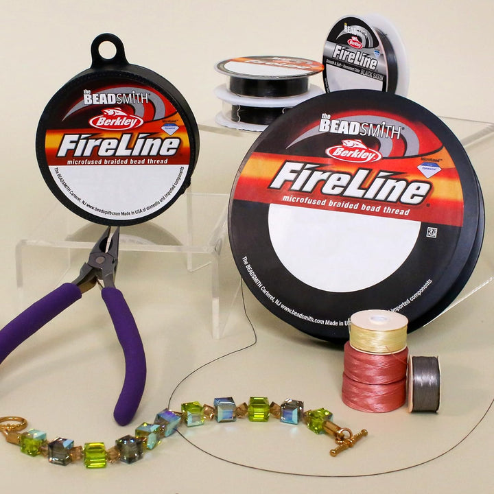 8Lb Fireline Crystal Pre Waxed Beading Thread .007In 0.17mm Diameter 125 Yard