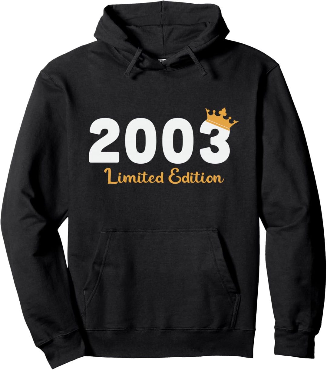 21. Geburtstag Mann Frau 21 Jahre 2003 Deko Lustig Geschenk Pullover Hoodie
