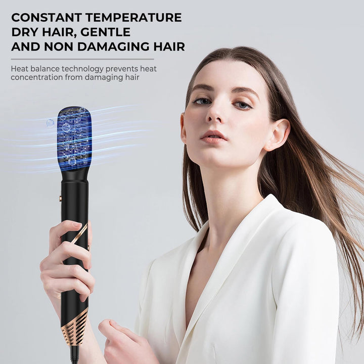 Airstyler 5 in 1 Hairstyler Haarstyler Ionen Föhn Luft Lockenstab Magic Styler Warmluftbürste Föhnbü