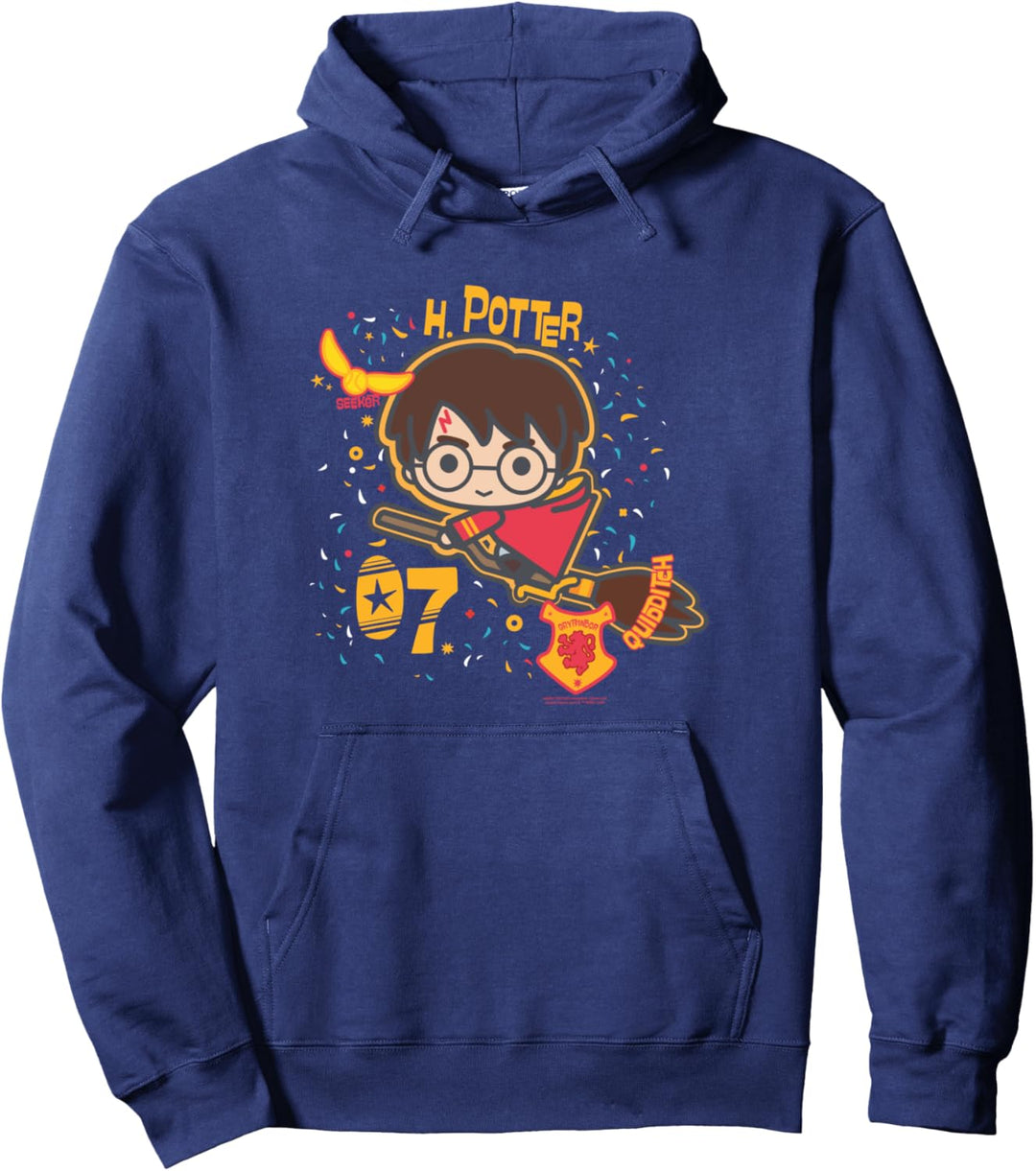 Harry Potter H. Potter 07 Quidditch Chibi Pullover Hoodie