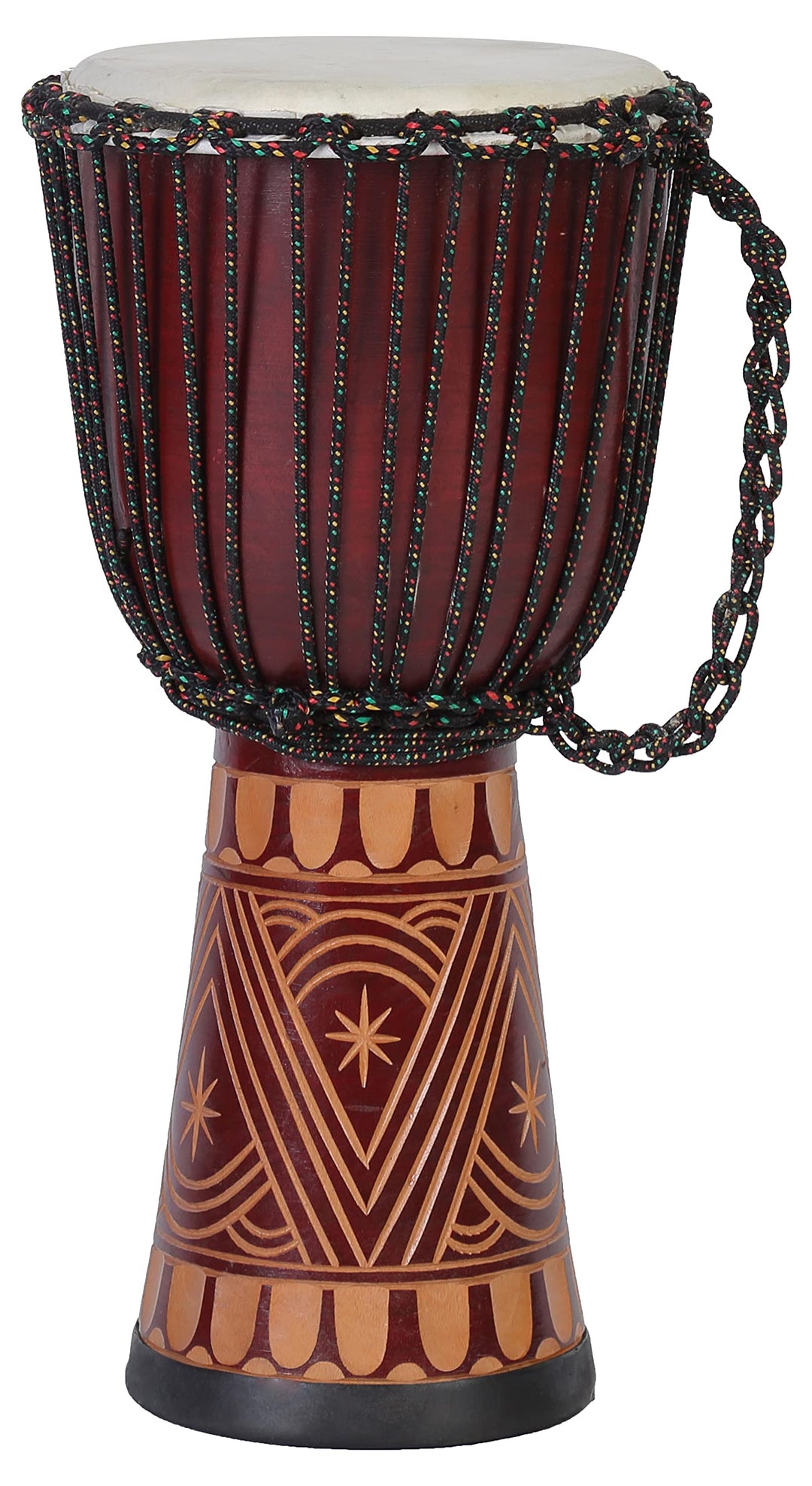 60cm Profi Djembe Tromnmel Bongo Drum Alpin Rasta String Guter Klang C1