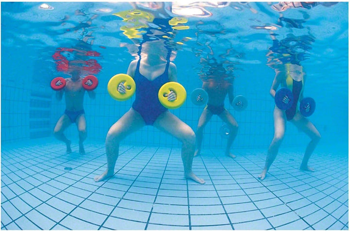 BECO AquaDisc SZ Aqua Training Trainingsscheiben Aqua Hanteln Paar grün