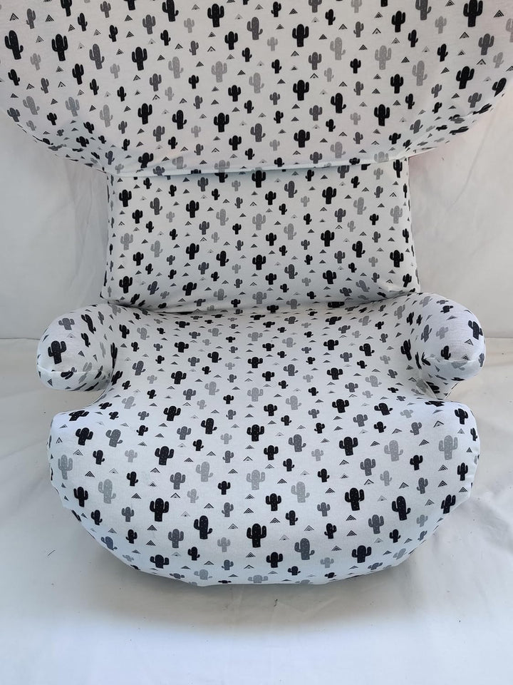 moon-bebe Bezug kompatibel mit Cybex Solution Q2 Fix (Blanc) Weiss, Wei&amp;