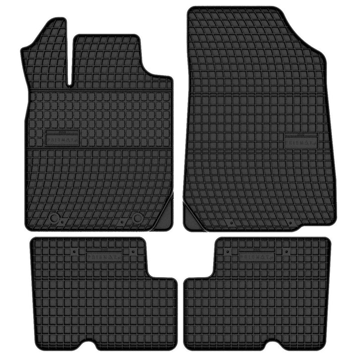 AGCPdirect 1419 Gummi Matten Fussmatten Set für Dacia Sandero 1 2007-2012