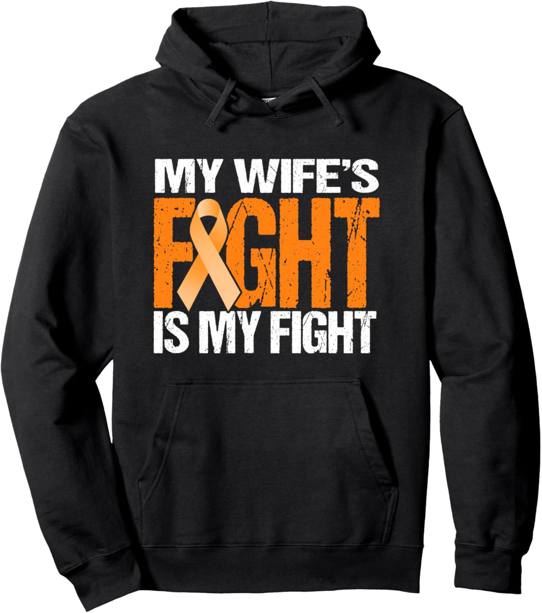 Der Kampf meiner Frau ist mein Pullover Hoodie