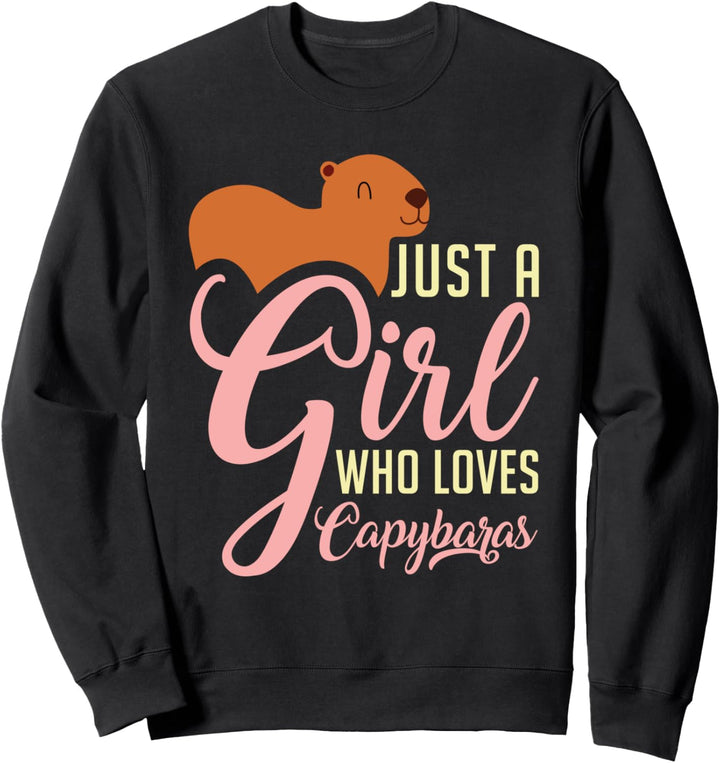 Capybara Design für Capibara-Besitzer, perfekt für Nager Sweatshirt