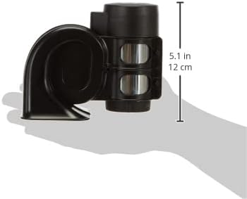 MARCO 11231012 Signalhorn HT1 - Hurricane, Einzel-Ton mit Integrierter Kompressor