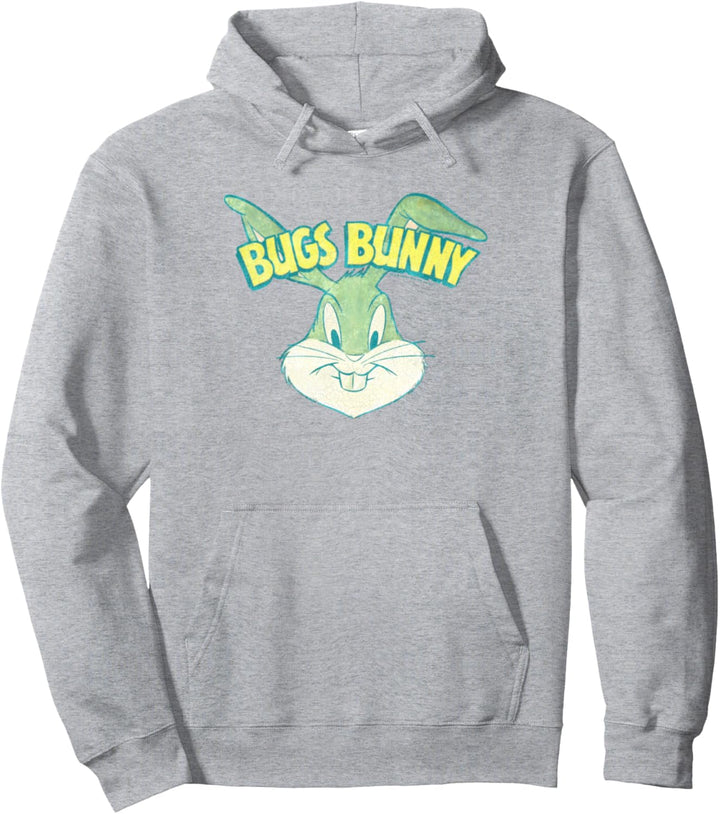 Looney Tunes Bugs Head Pullover Hoodie