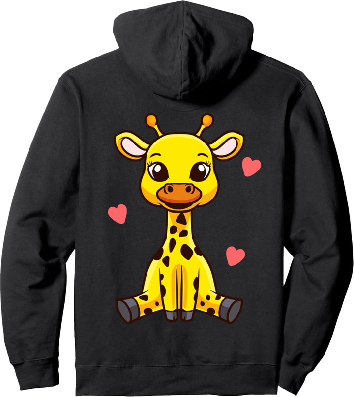 Baby Giraffe Zoo Tiere Kinder niedlich Pullover Hoodie