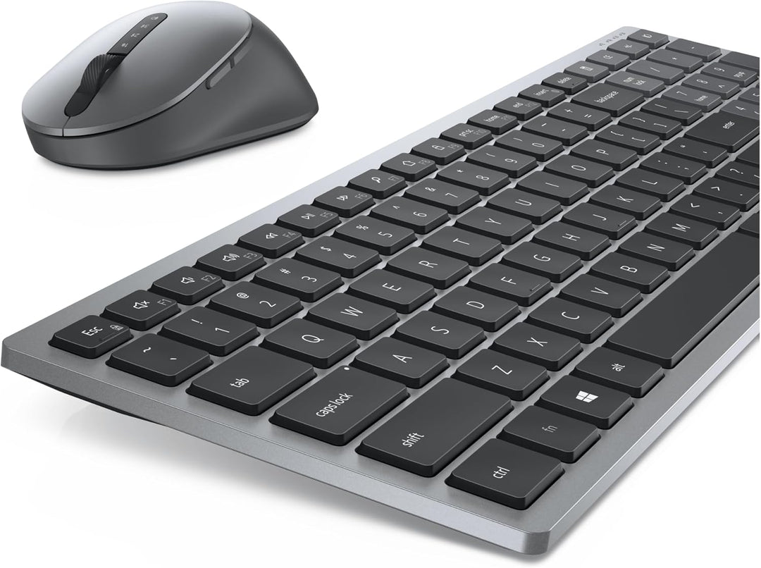 Dell KM7120W, Wireless, Multimedia, Tastatur und Maus Set, French (AZERTY), schwarz