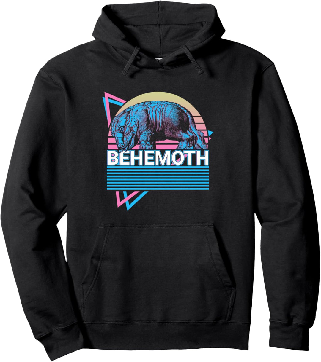 Behemoth Retro jüdische Mythologie hebräisch Pullover Hoodie