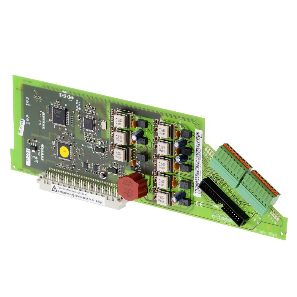 Auerswald Erweiterungsmodul Tk-Anlage Für Commander 8UP0-Modul