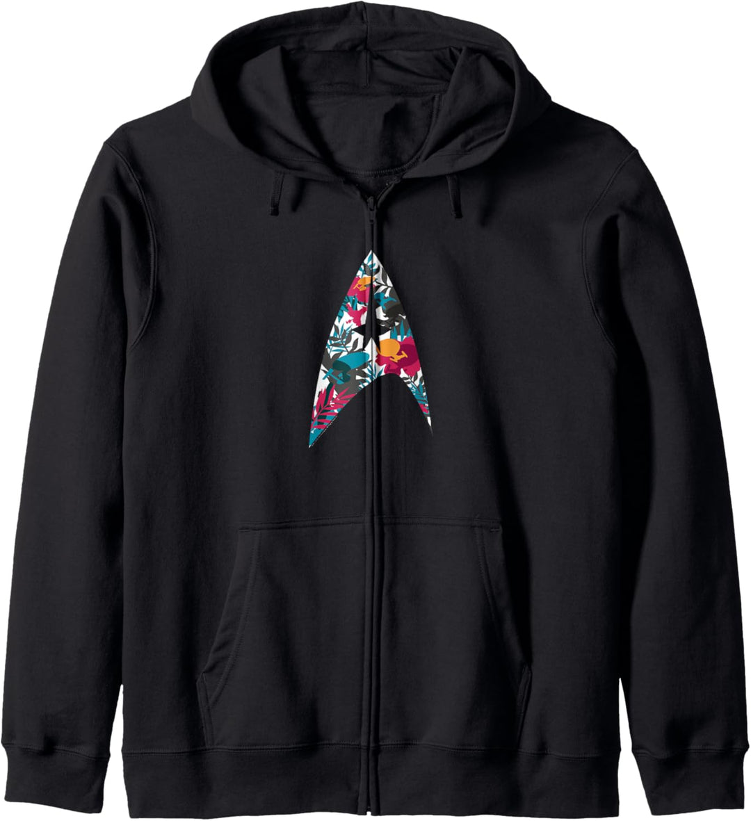 Star Trek The Original Series Starfleet Floral Kapuzenjacke