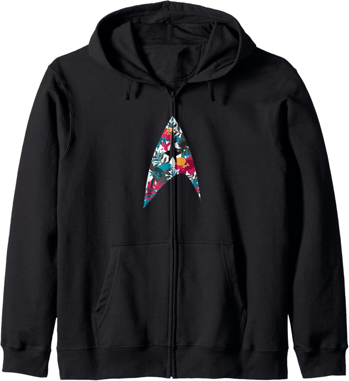 Star Trek The Original Series Starfleet Floral Kapuzenjacke