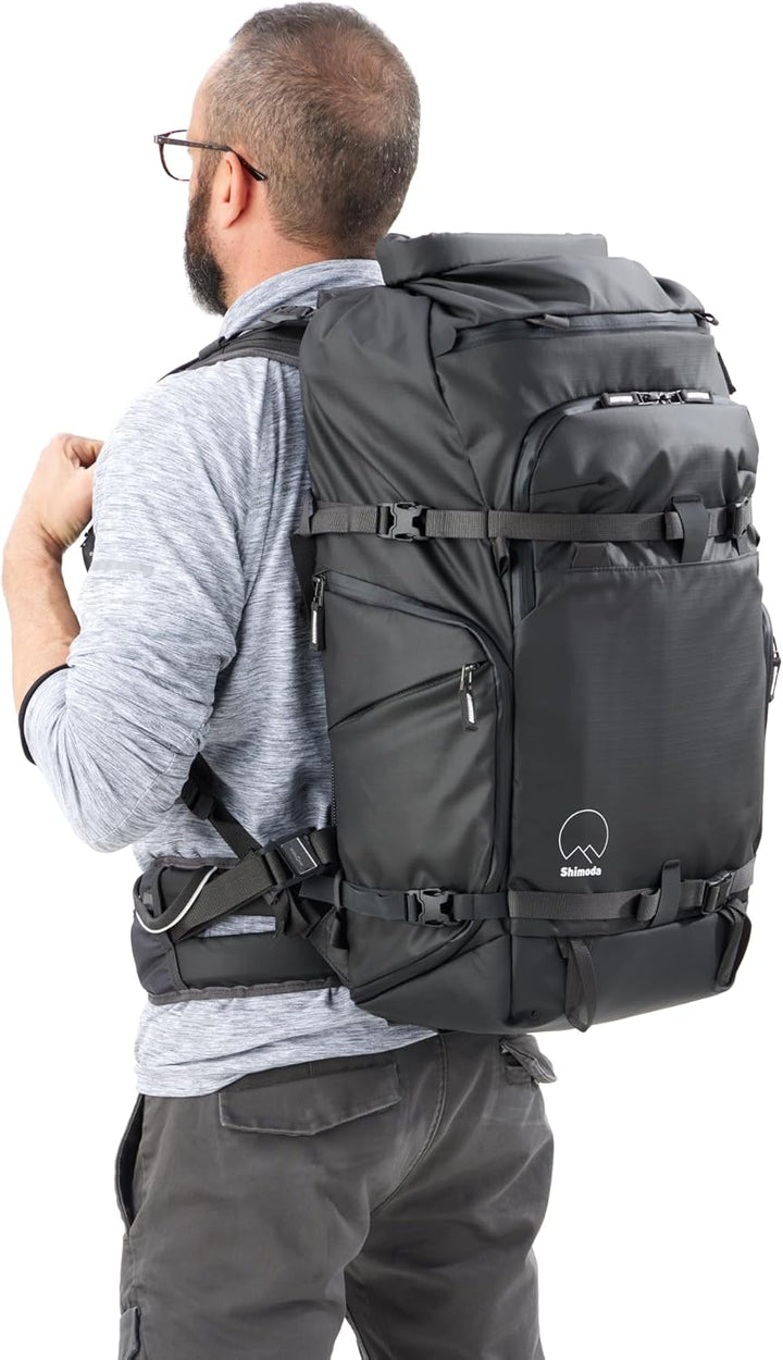 Shimoda Action X v2 Rucksack Family Schwarz Backpack Only - X70, Schwarz Backpack Only - X70