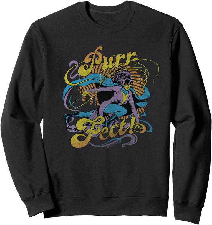 Batman Catwoman Purrfect Sweatshirt