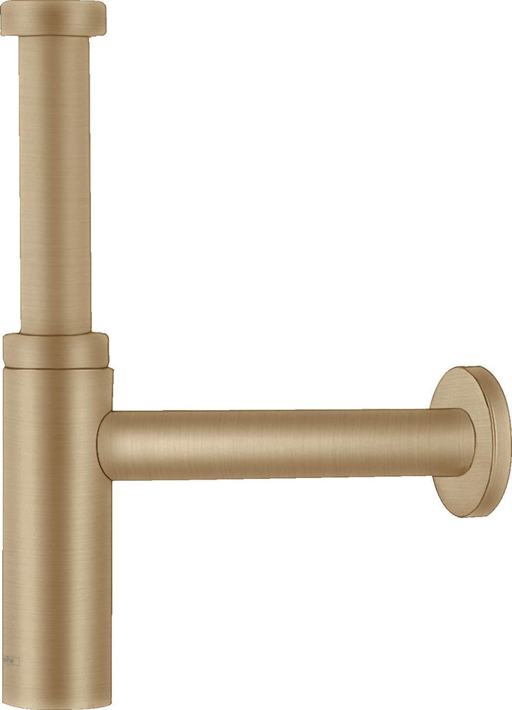 hansgrohe Siphon Flowstar S, Ablauf für Waschbecken, Brushed Bronze, Brushed Bronze