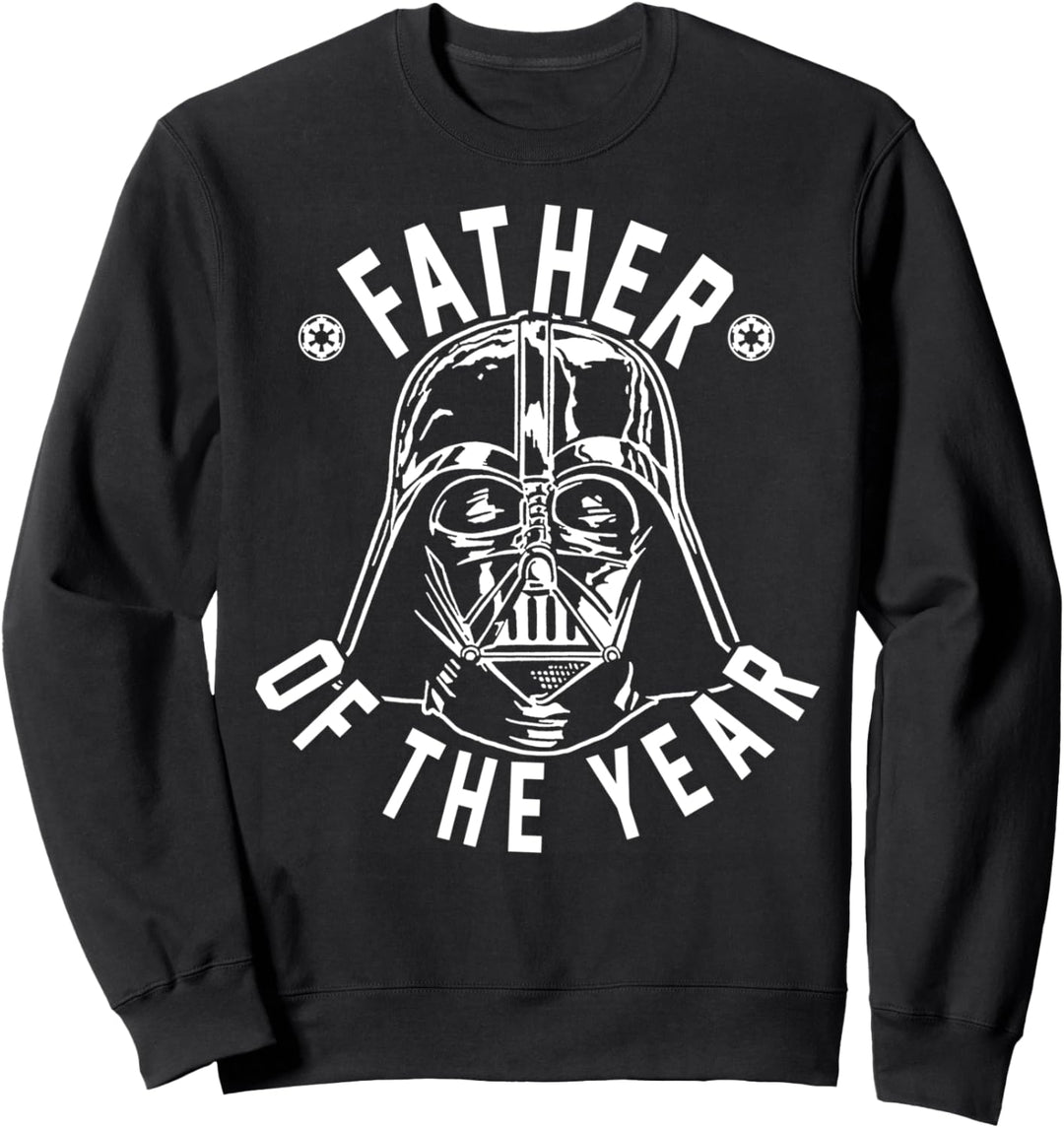 Star Wars Darth Vader Father Of The Year Helmet Portrait Sweatshirt