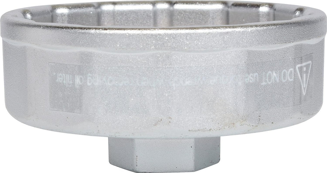 KS Tools 150.9215 3/8" Ölfilter-Schlüssel, SW 74,2mm, 14 Flächen
