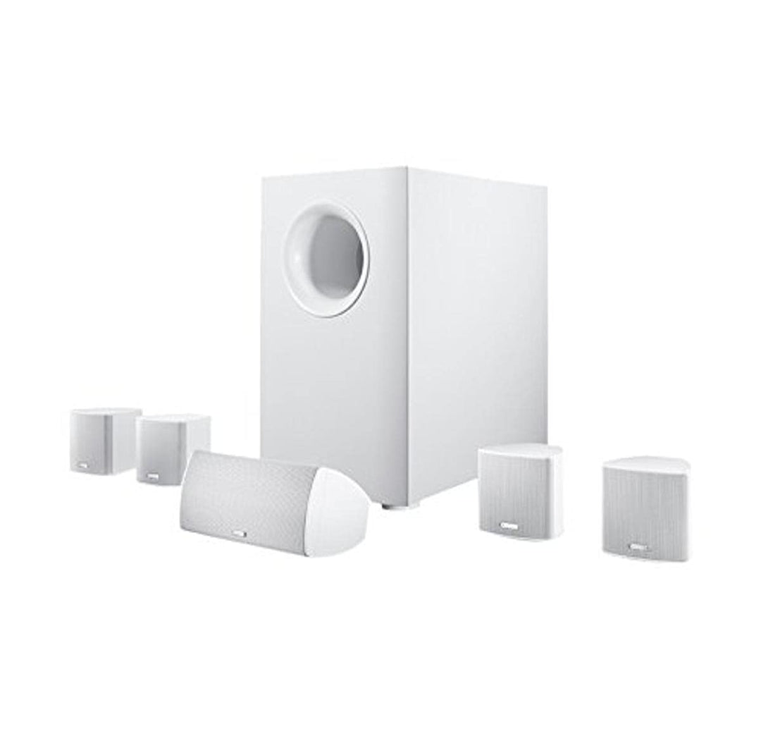 Canton Movie 95 Heimkinosystem (100/120 Watt) weiss (Set) Single, Single