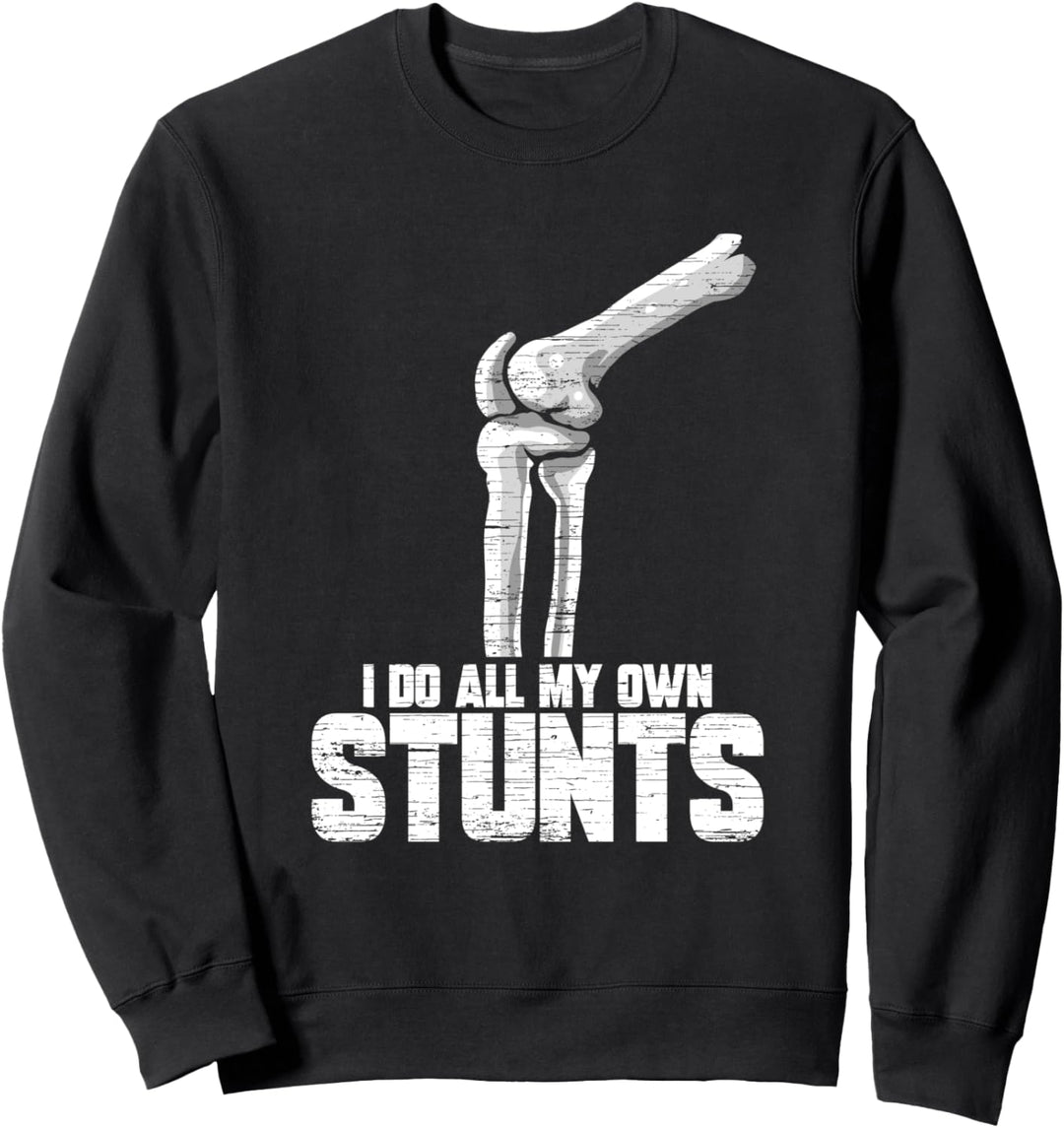 Knie-OP Künstliches Kniegelenk Knieoperation Sweatshirt
