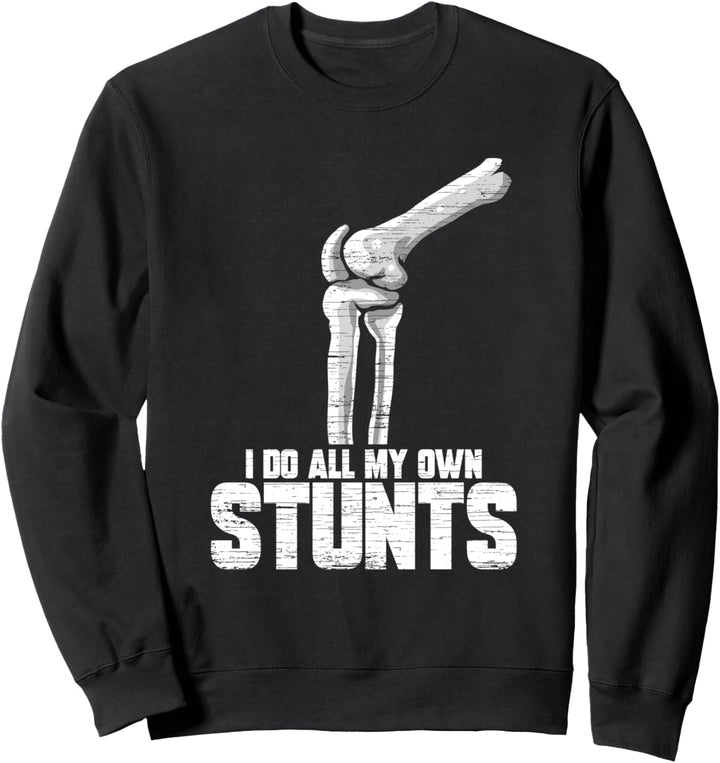 Knie-OP Künstliches Kniegelenk Knieoperation Sweatshirt