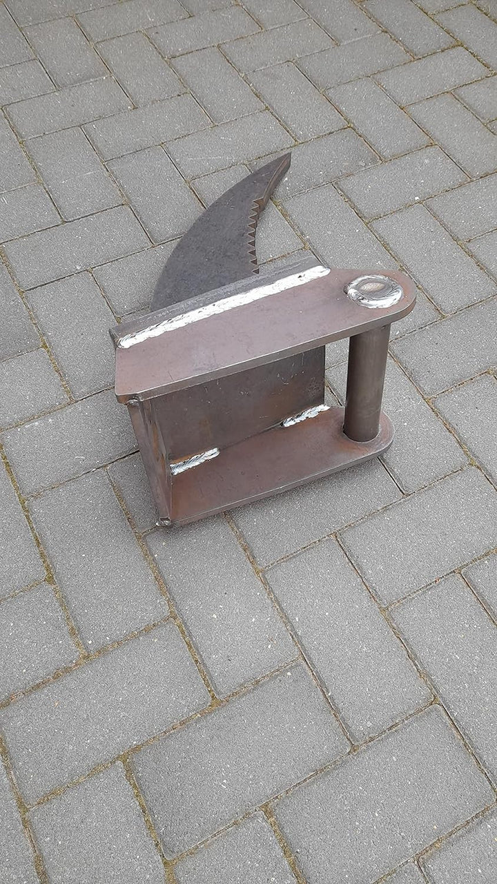 Reisszahn Rodezahn Wurzelrechen Bagger MS01 + Wellenprofil NEU