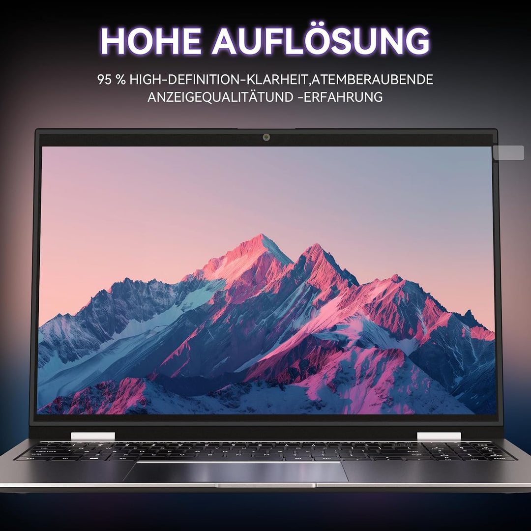 Blickschutzfolie für Laptop 13,3 Zoll 16:9, Anti Glare & Blaulichtfilternd, Mit Randseitigen Klebest
