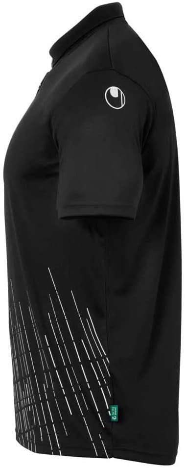 uhlsport Herren Sport-Polo M Schwarz/Weiss, M Schwarz/Weiss