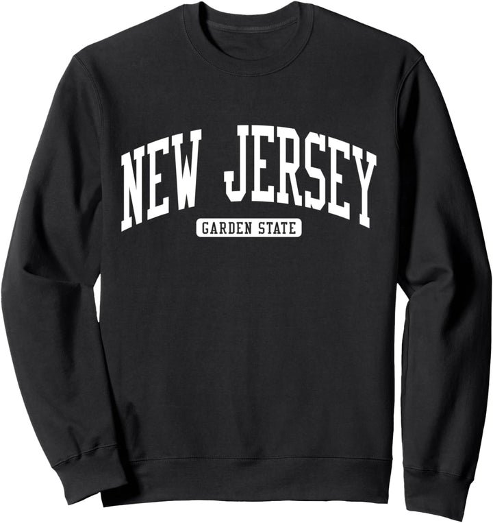 Im Stil der New Jersey College University Sweatshirt