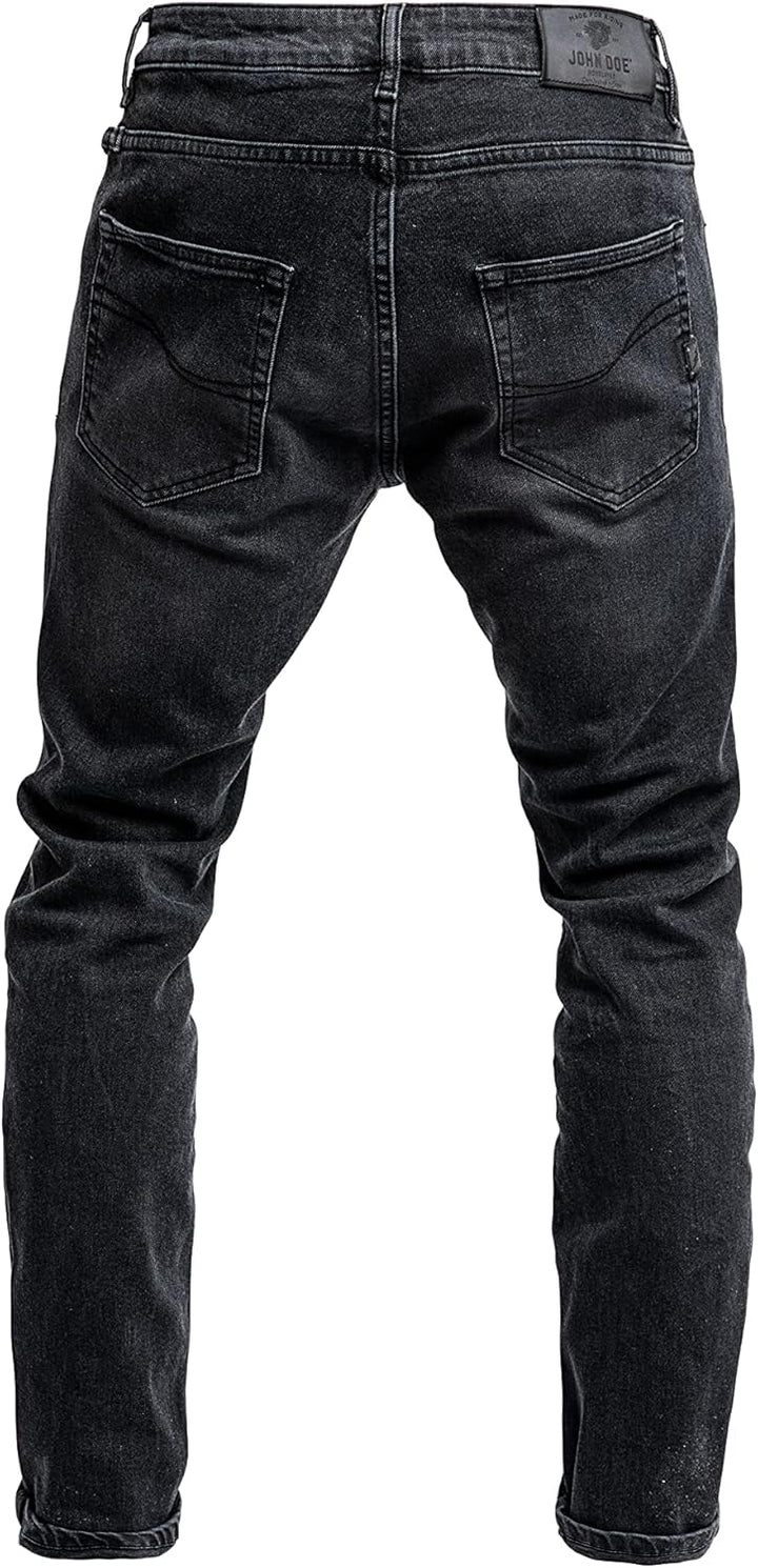 John Doe Dylan - Monolayer | CE - Zertifizierung AAA | Motorradhose | Atmungsaktiv | Motorrad Jeans