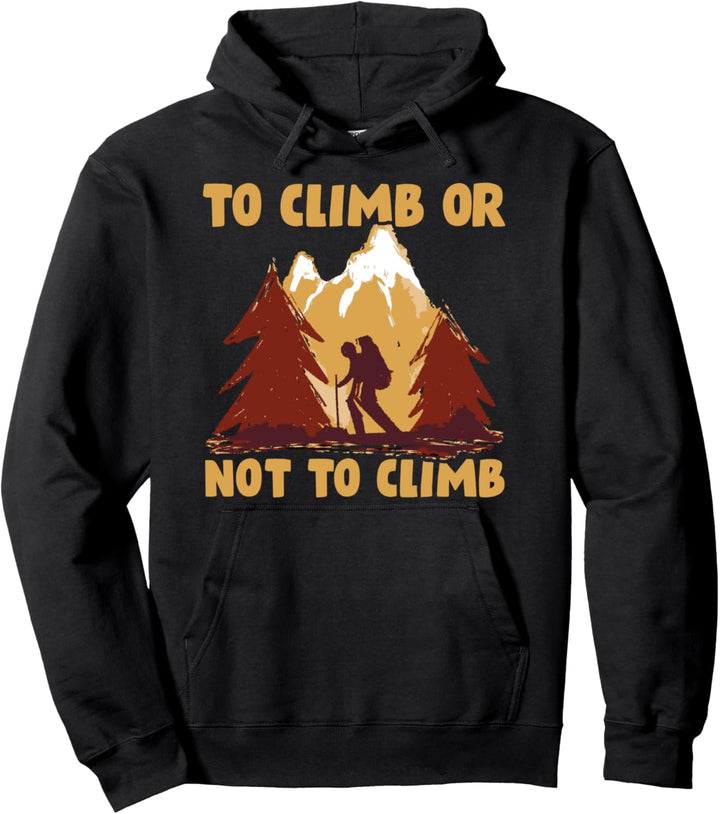 Kletterer Outdoor Berge Bergsport - Klettern Pullover Hoodie