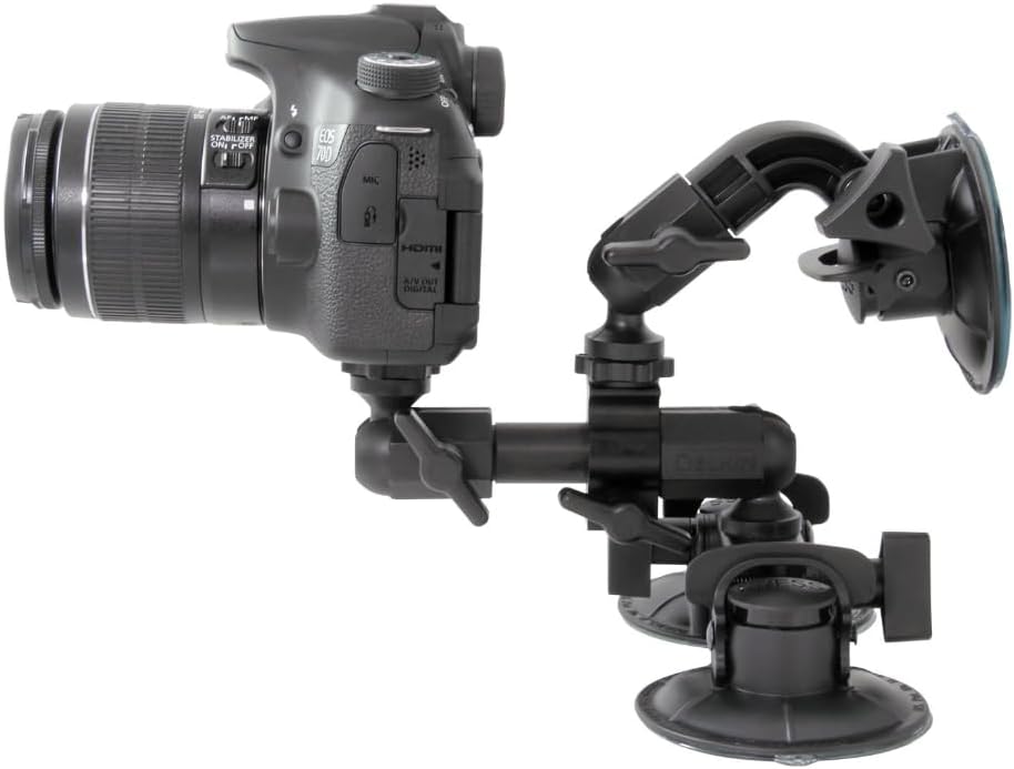 Delkin Fat Gecko Triple Mount Saugstativ