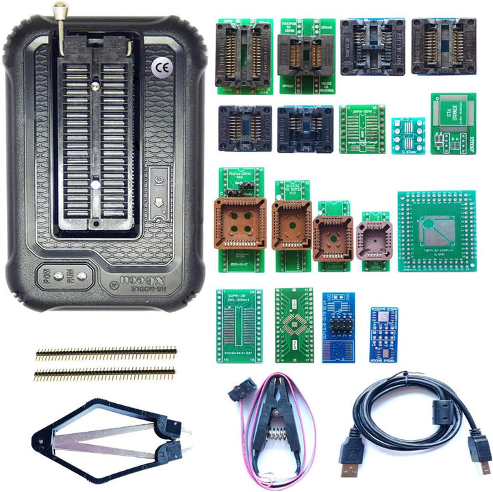 Xgecu TL866II Plus Upgraded Xgecu T48 Programmer 18 Adapter t48 eprom Programmer TL866-3G IC Bios AV