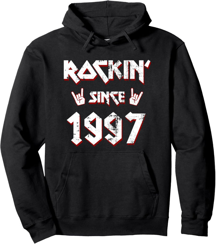 Rockin Since 1997 25 Jahre Alt Geburtstagsgeschenk Pullover Hoodie