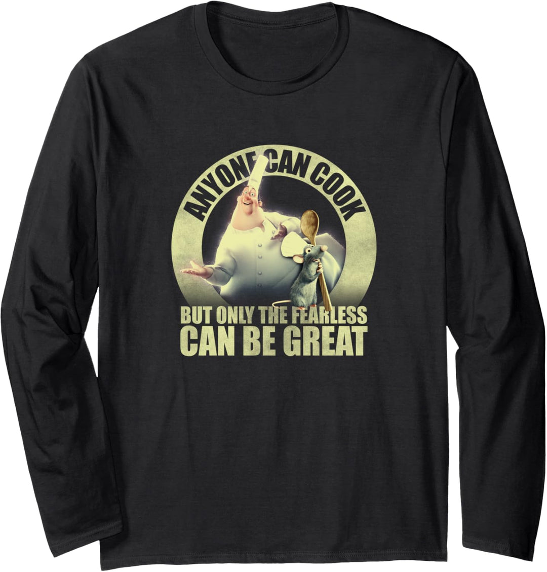 Disney Pixar Ratatouille Anyone Can Cook Langarmshirt