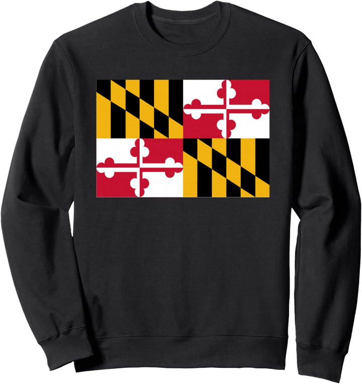 Maryland Flagge State Pride Geschenke Sweatshirt