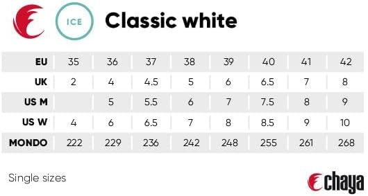CHAYA Damen Classic White Schlittschuhe, Weiss, 37