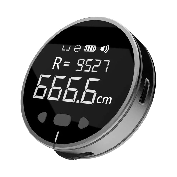 Elektronisches digitales Massband, digitales Lineal mit LCD-Display, wiederaufladbares Längenmesswer