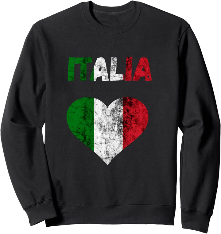 Italia Italiener Herz Italienischer Stolz Italien Liebe Sweatshirt