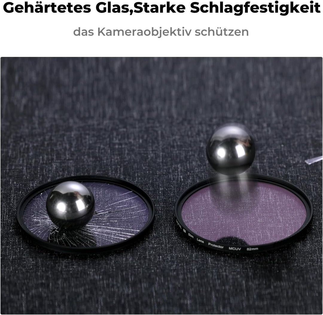 K&F Concept Nano X-Serie Slim MC UV Filter, UV Schutzfilter-72mm, 72mm